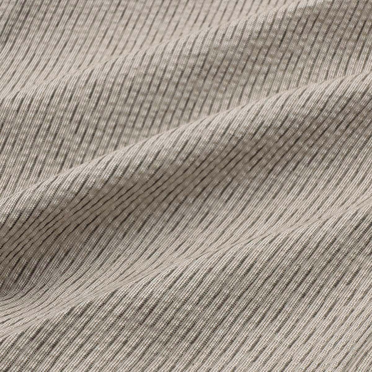 大きいサイズの浴衣セット しじら 綿麻 オフホワイト 3L～5L （浴衣+黒兵児帯+腰紐）