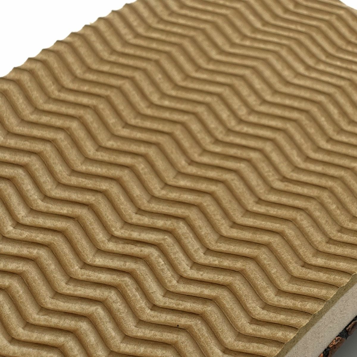 草履 ワニ革風 黒 サンド底