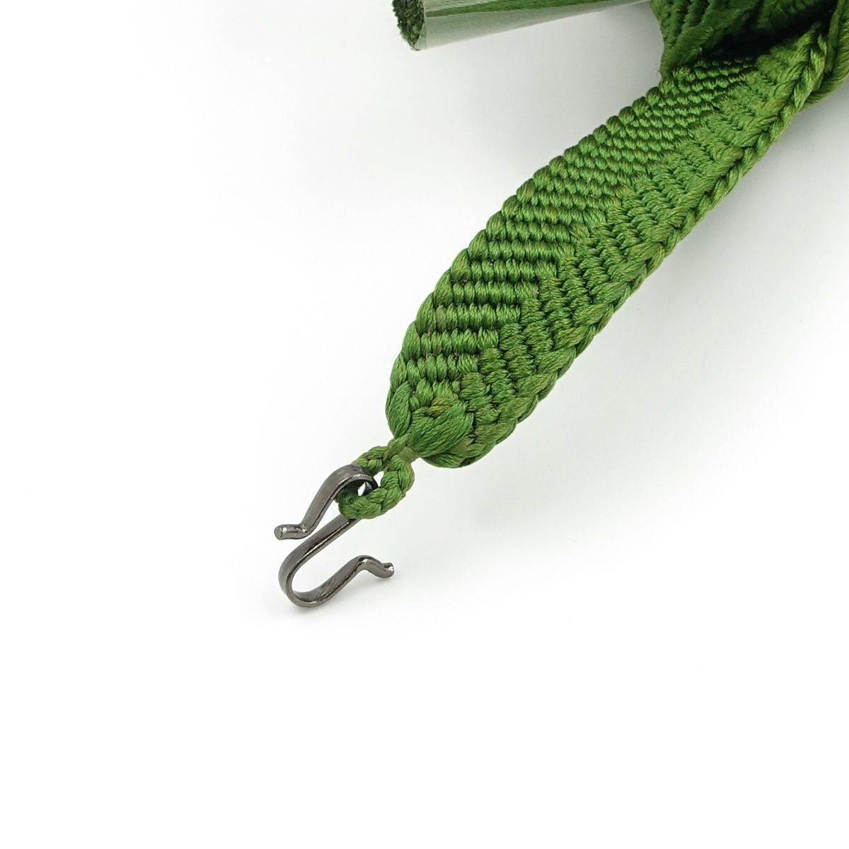 羽織紐 正絹 手組紐 平打ち