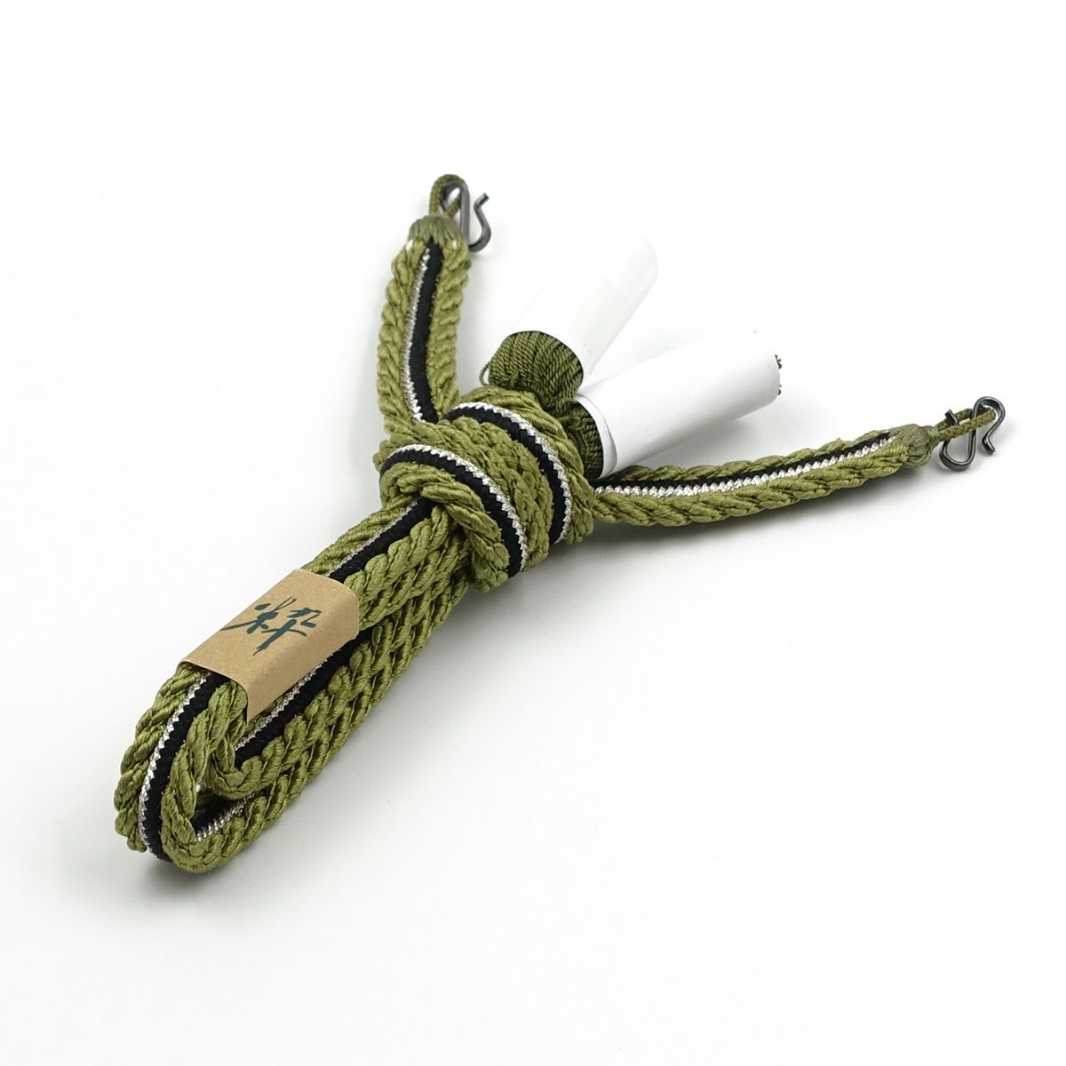 羽織紐 正絹 手組紐 平打ち