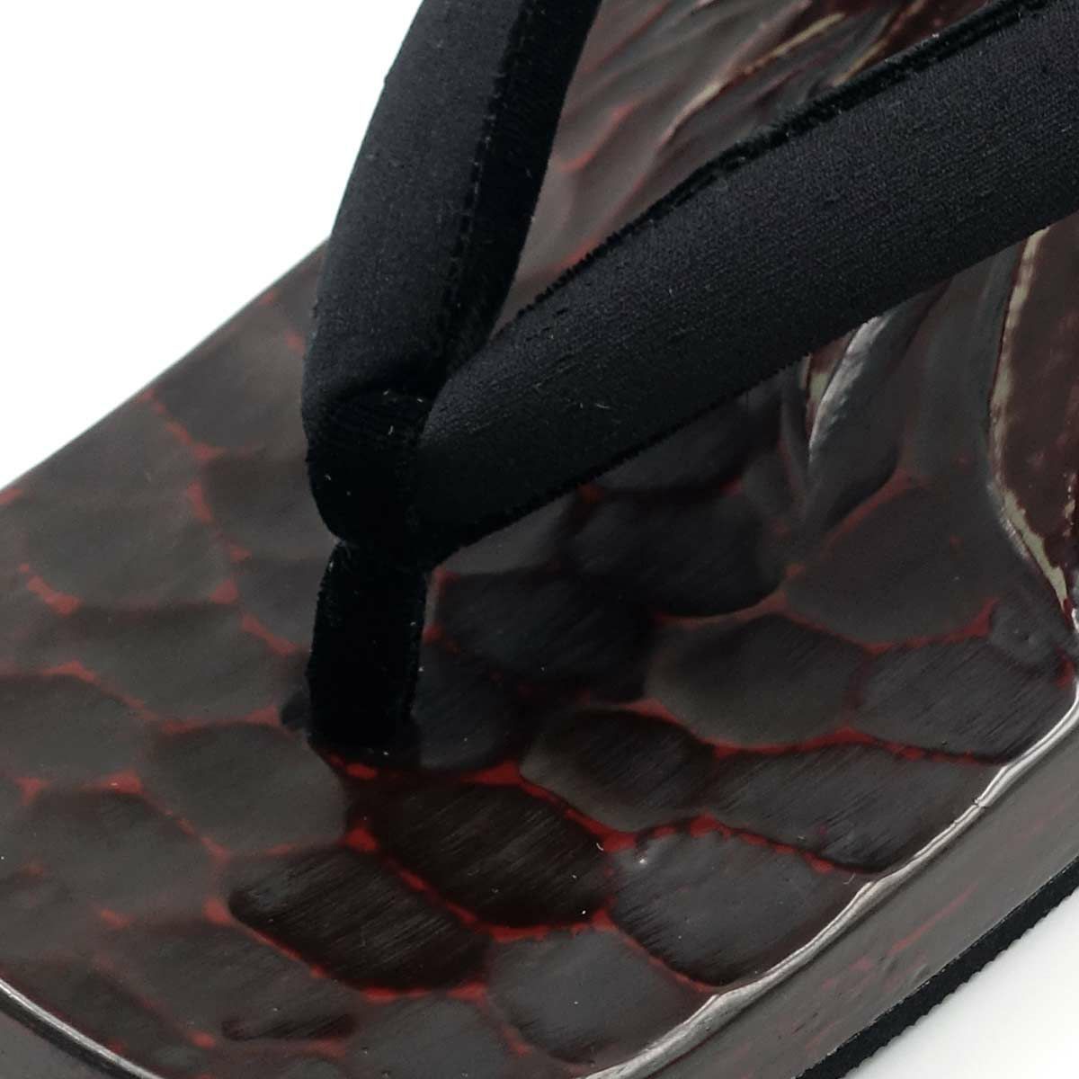 桐下駄 鎌倉彫 27cm位まで対応 総彫り