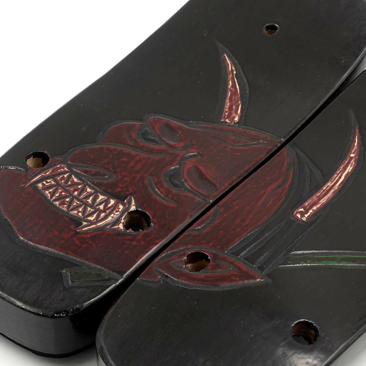 桐下駄 鎌倉彫 27cm位まで対応