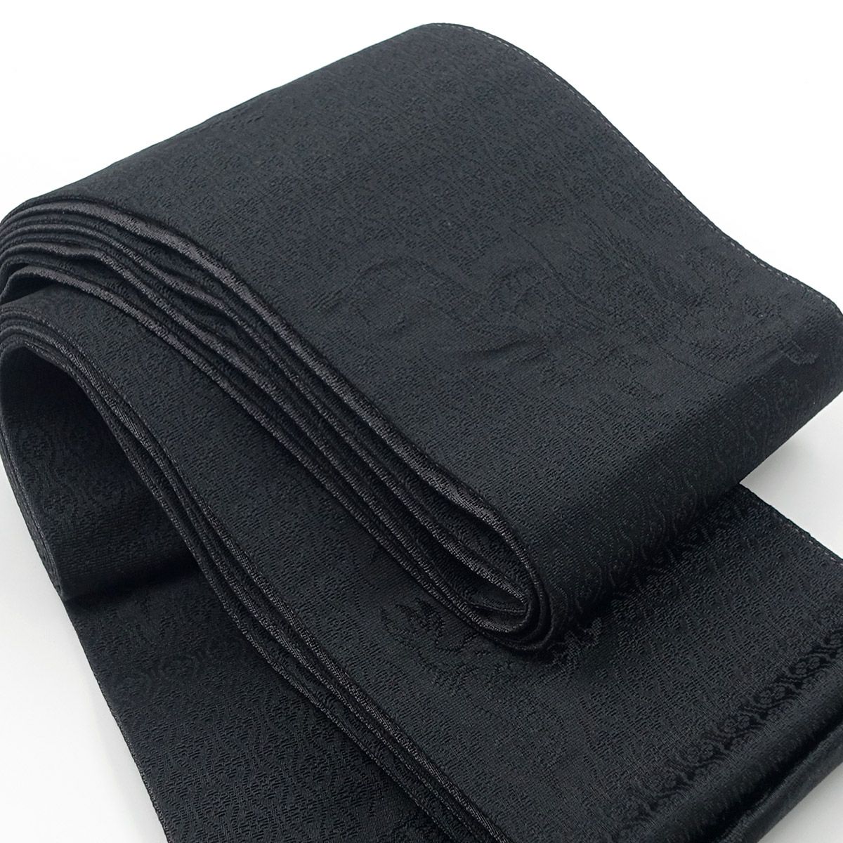 角帯 龍 黒×濃グレー