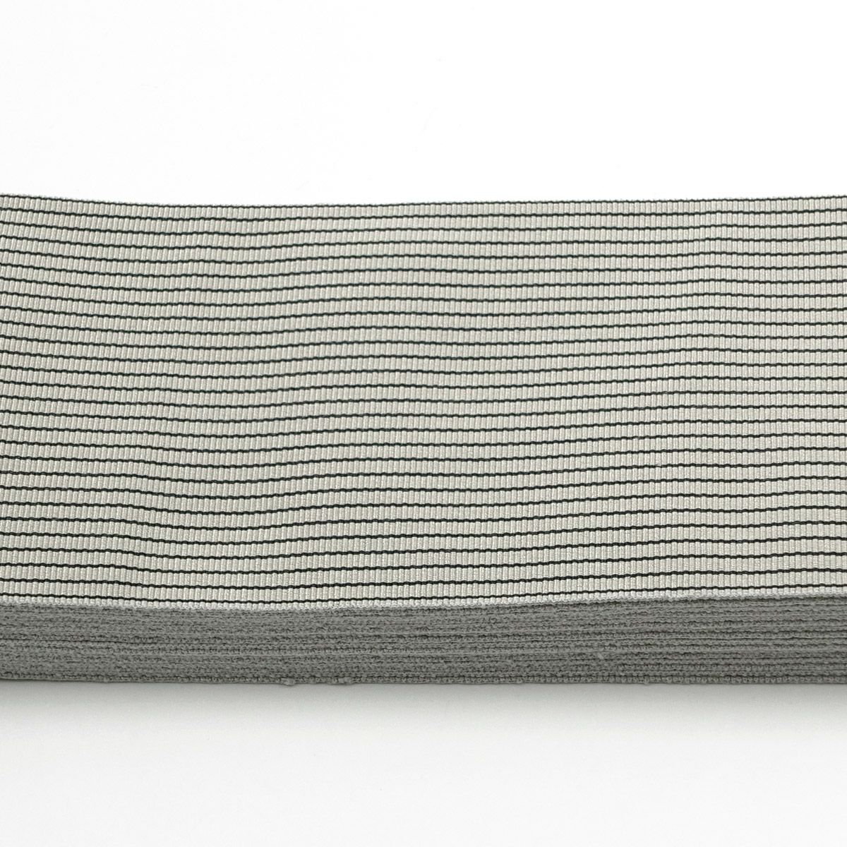 角帯 縞 薄グレー