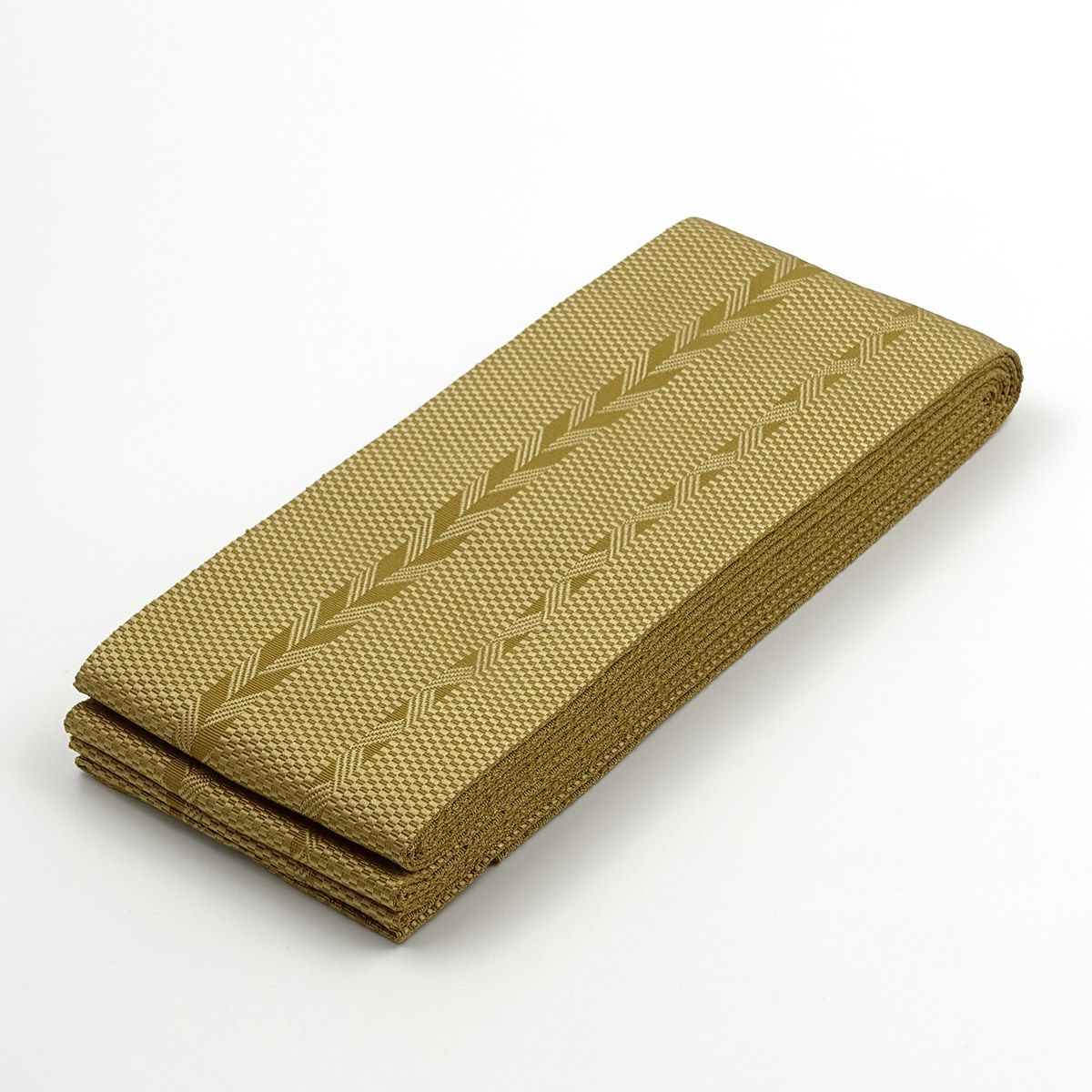 角帯 矢絣 黄土