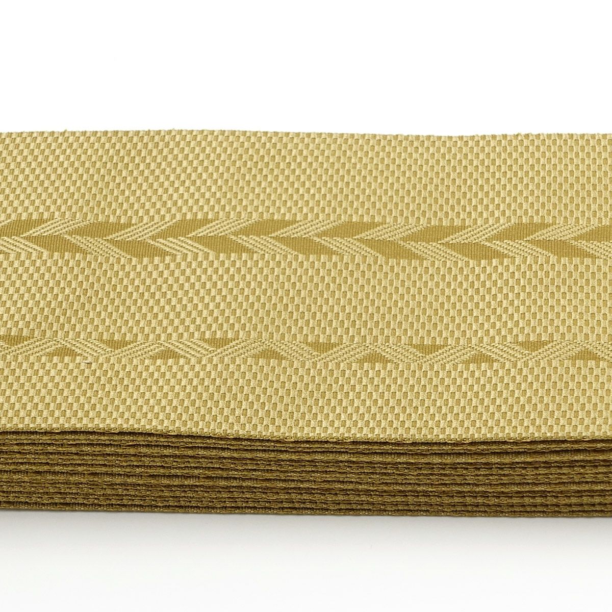 角帯 矢絣 黄土