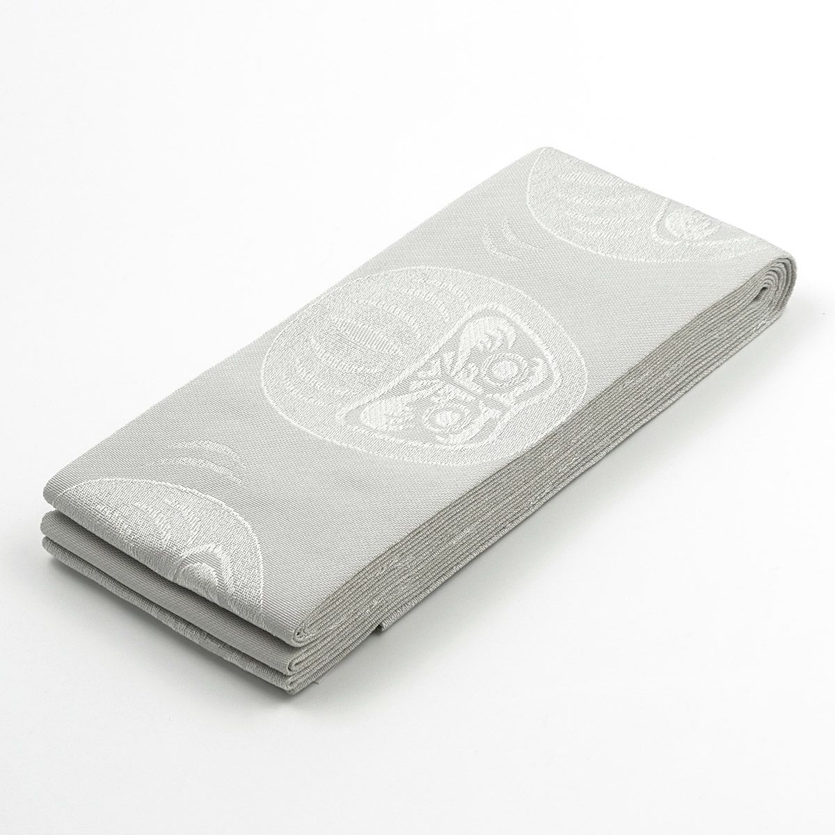 角帯 だるま 薄グレー