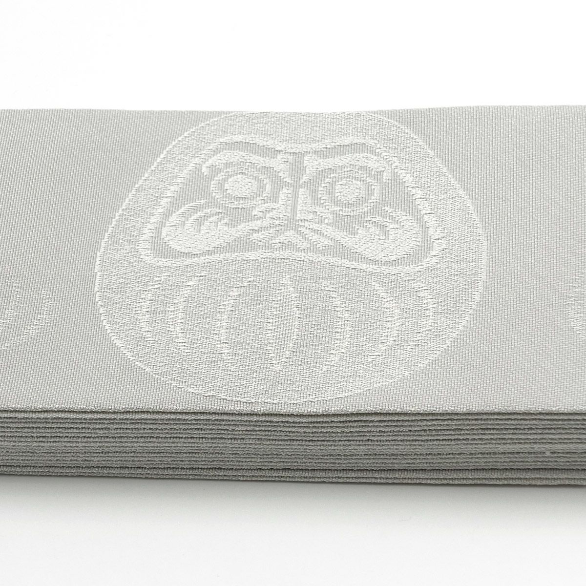 角帯 だるま 薄グレー