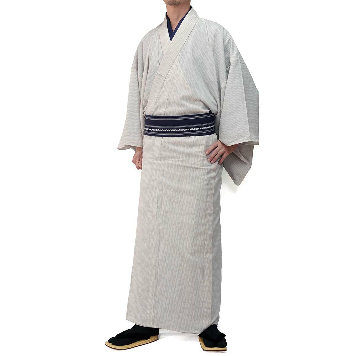 夏着物 洗える 単衣 小紋 紗