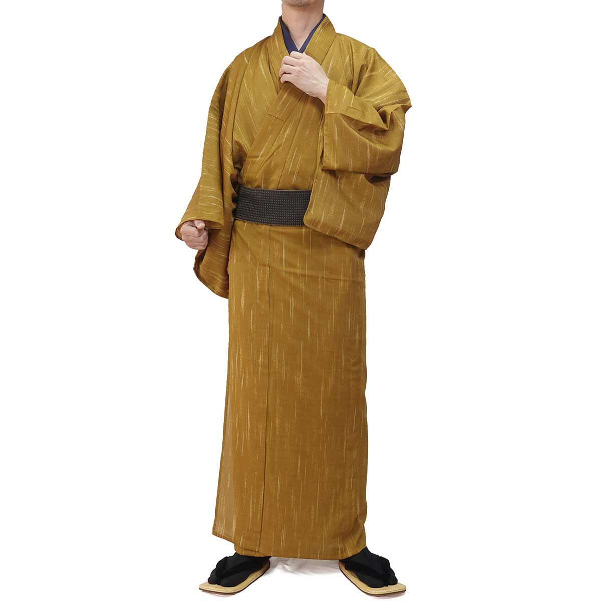 夏着物 洗える 単衣 小紋 紗