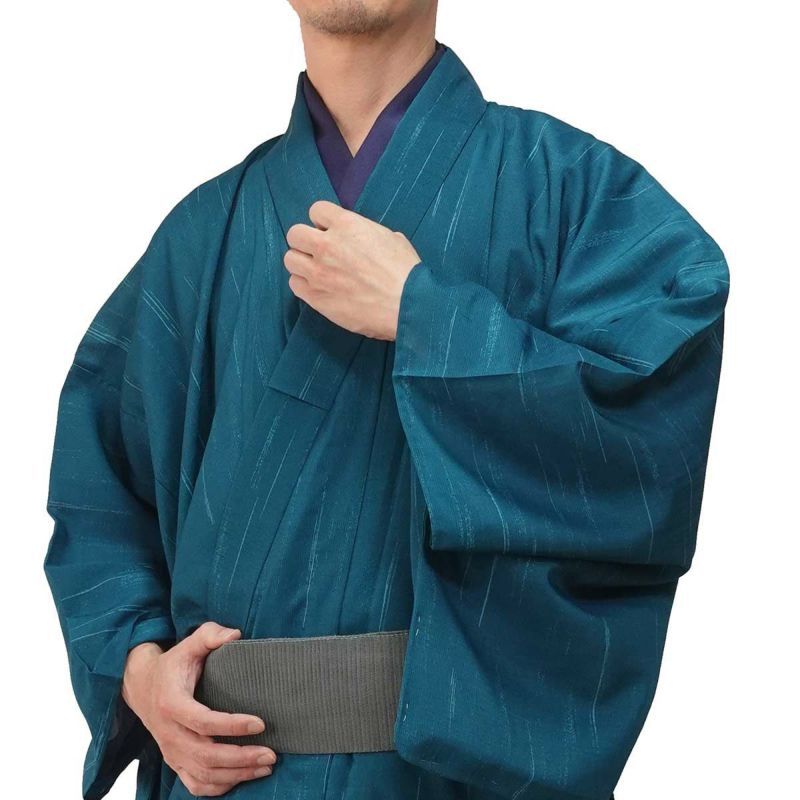 夏着物 洗える 単衣 小紋 紗