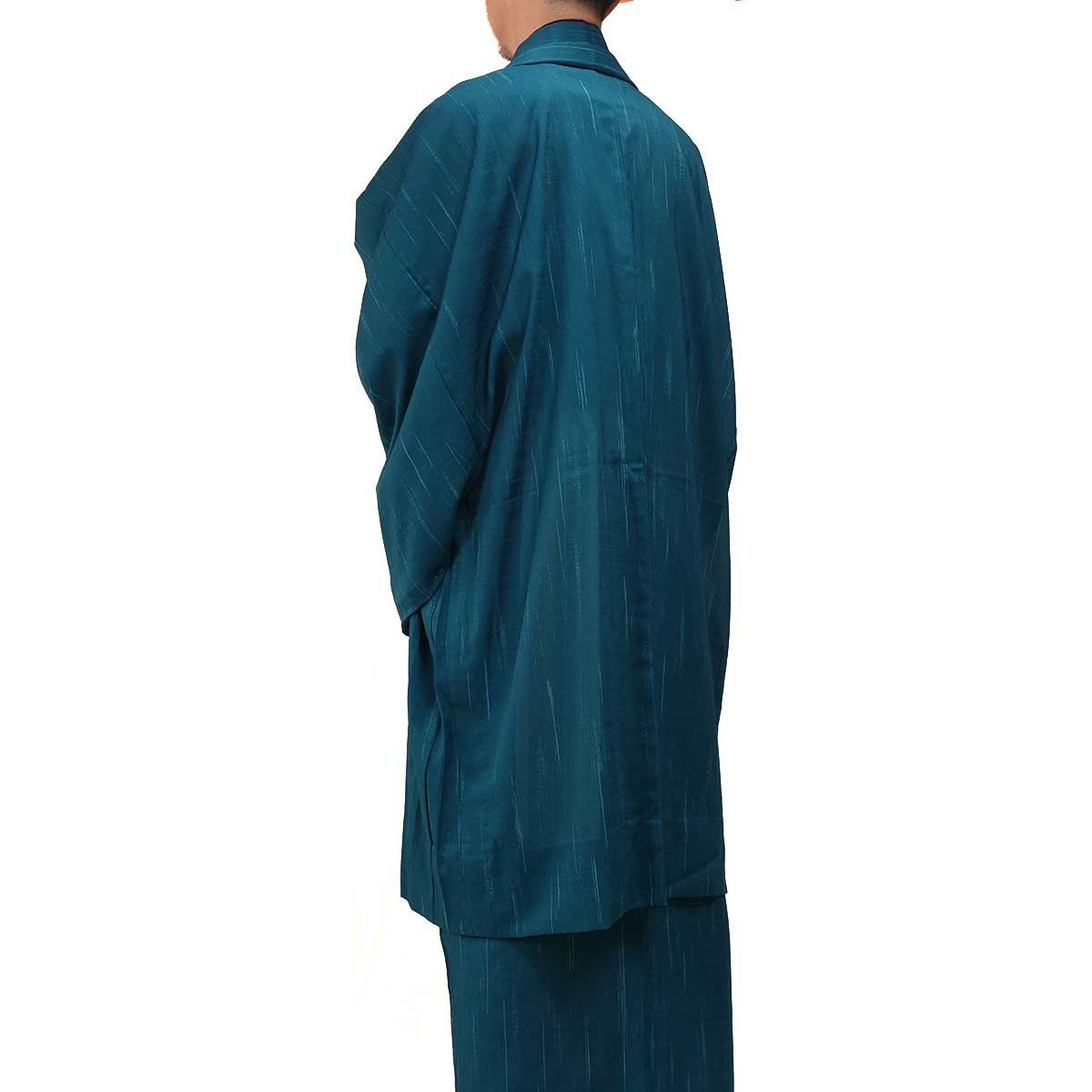 夏羽織 洗える 単衣 小紋 紗