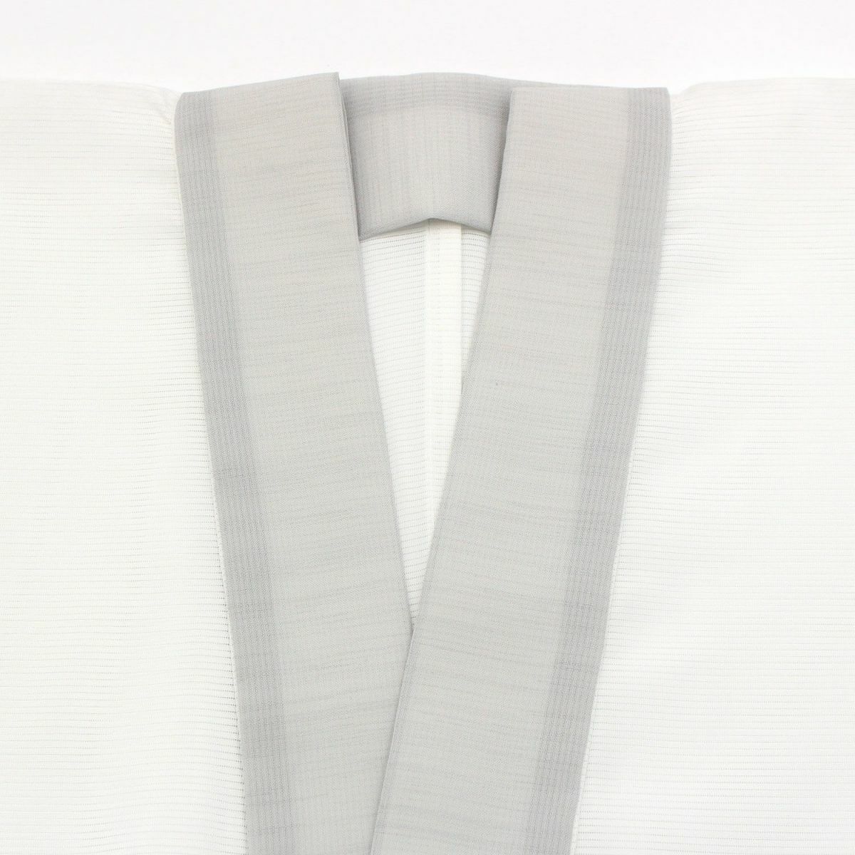 長襦袢 男物 洗える 夏用 駒絽 グレー衿 Sサイズ