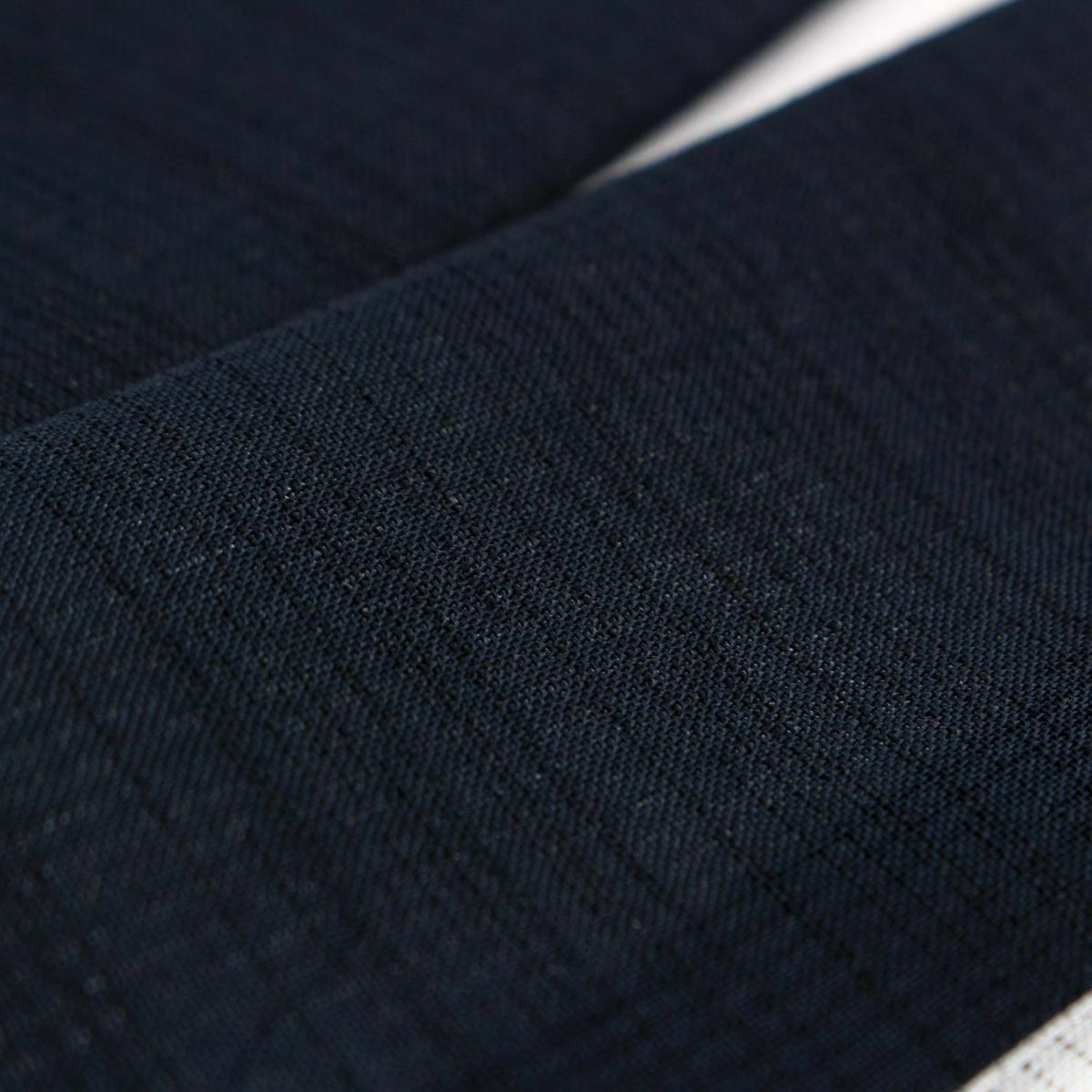 長襦袢 男物 洗える 夏用 駒絽 紺衿 Sサイズ