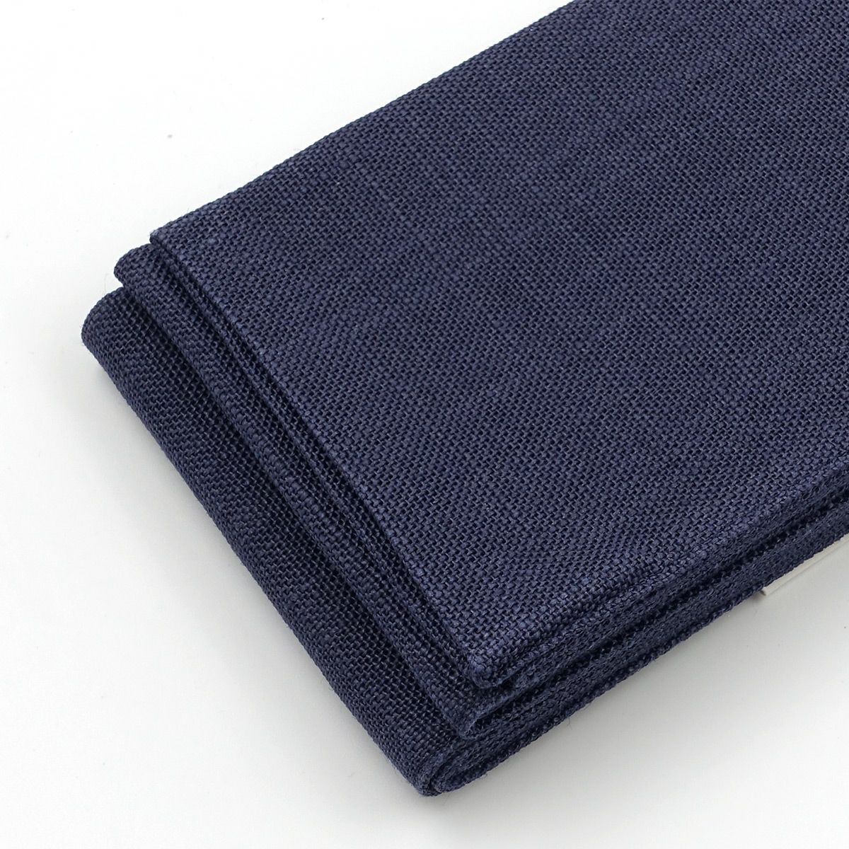 角帯 本麻 無地 紺