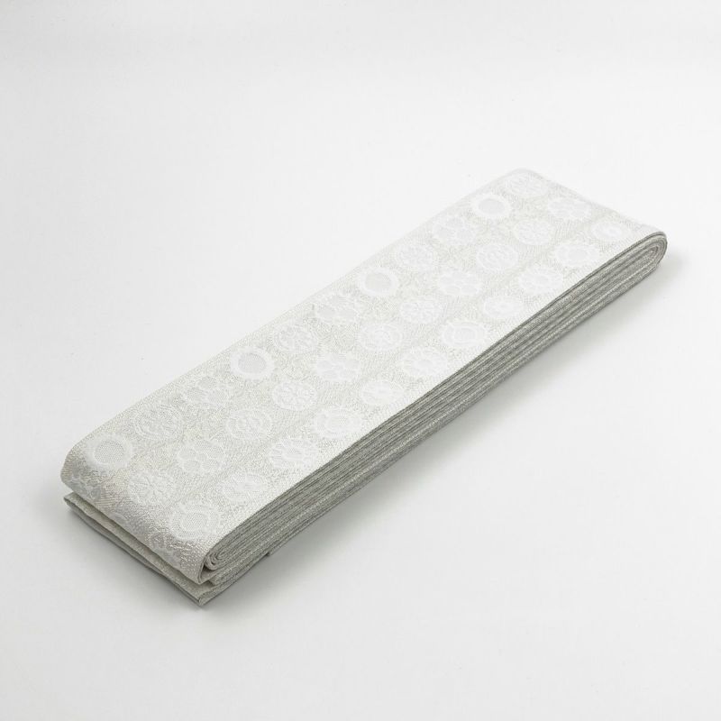 角帯 桐生織 紋 生成