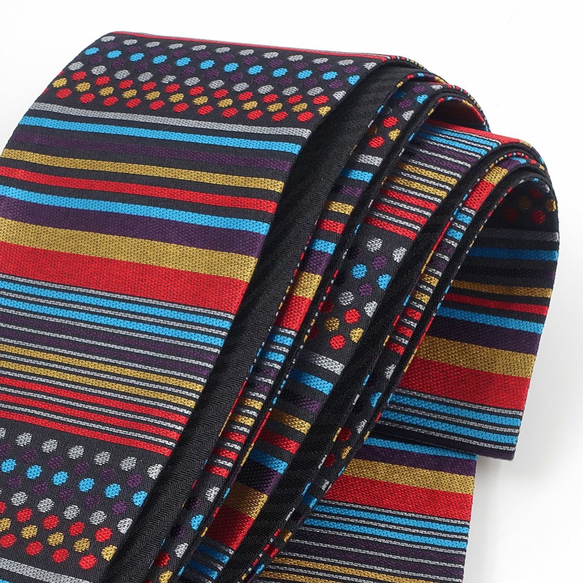 角帯 桐生織 縞 カラフル