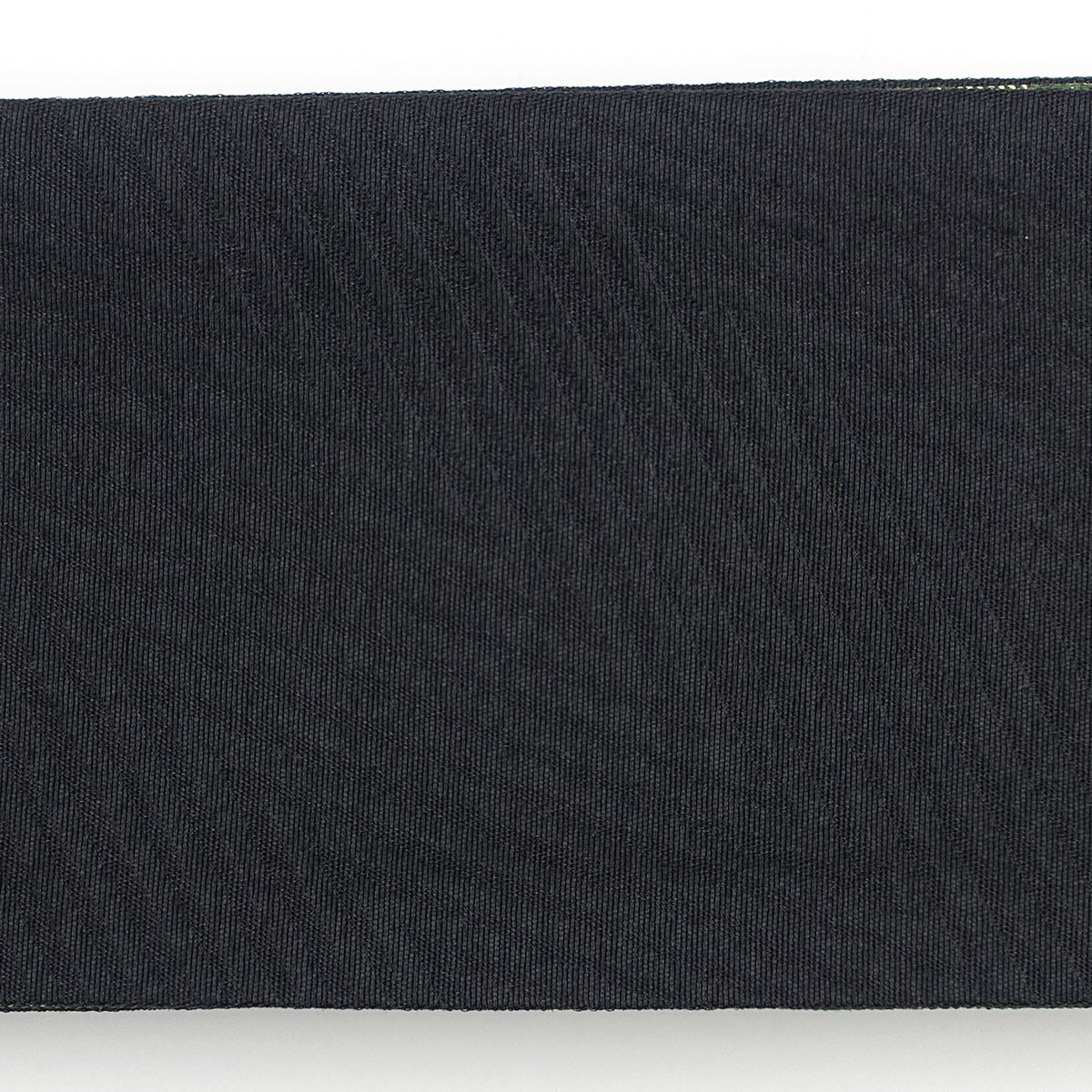 角帯 桐生織 よろけ縞 抹茶