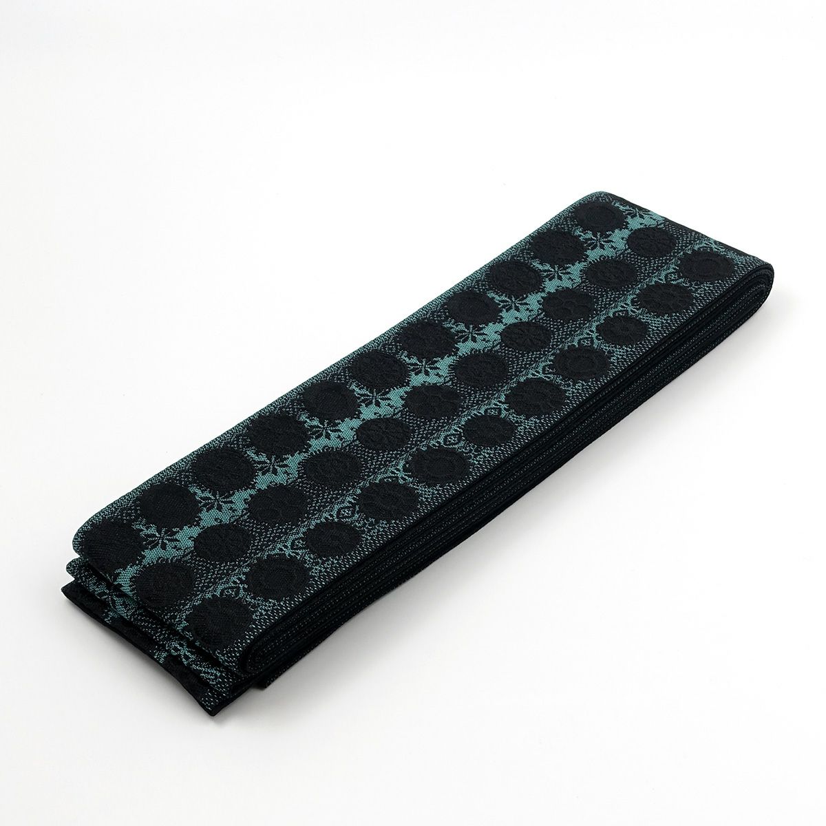 角帯 桐生織 青