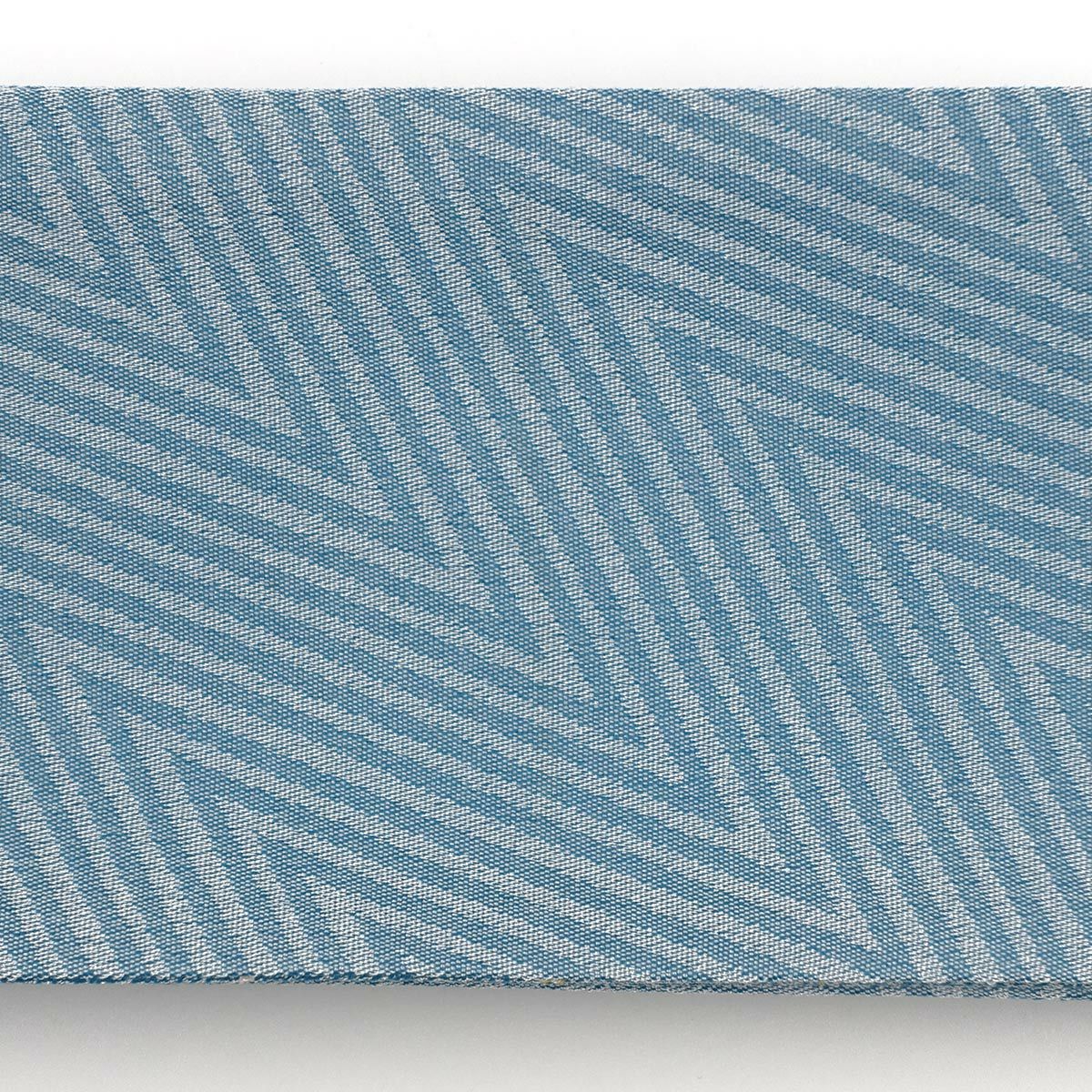 角帯 桐生織 四角 水色