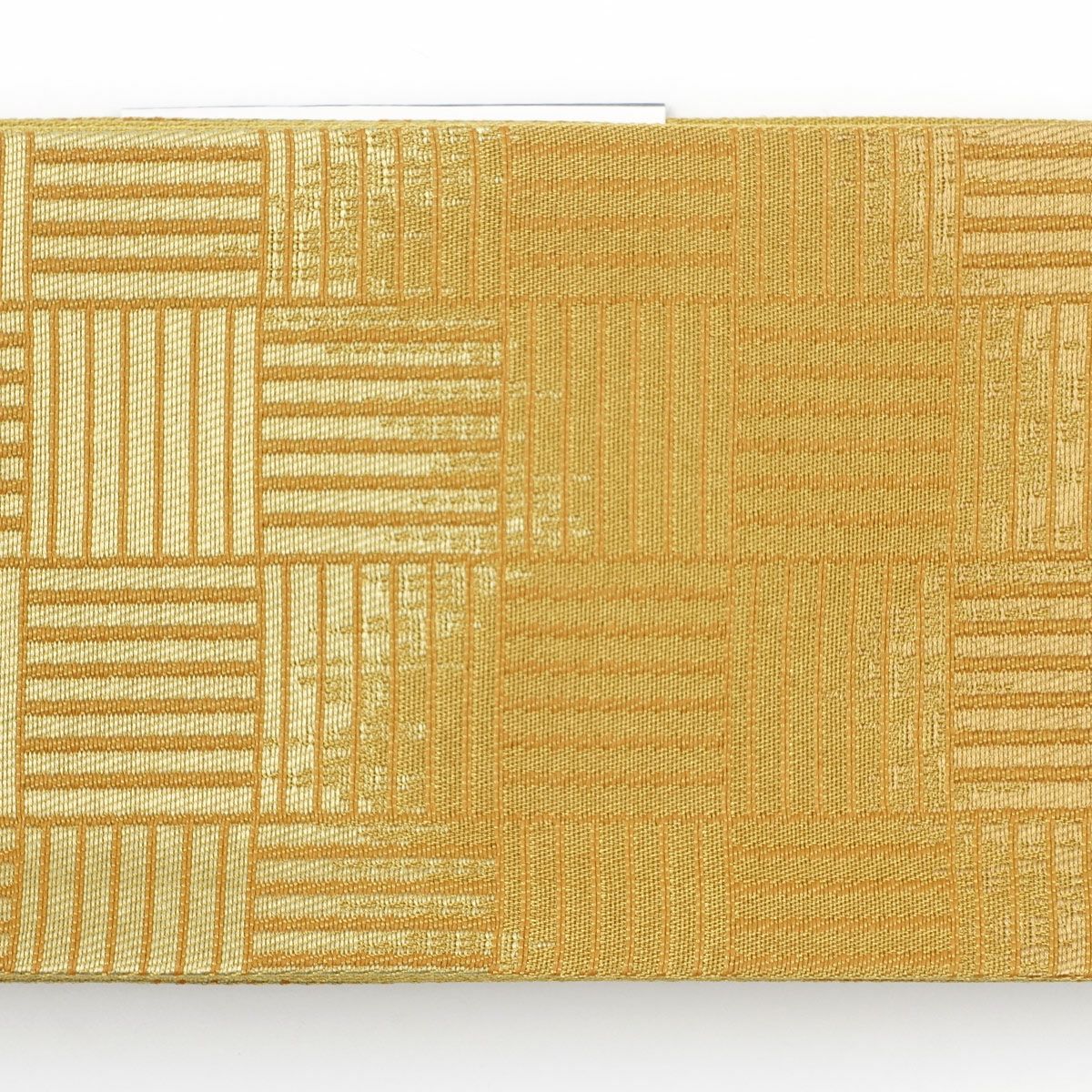 角帯 桐生織 からし色