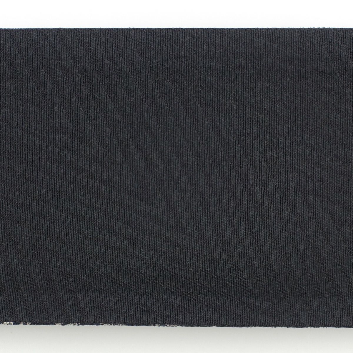 角帯 桐生織 黒紺