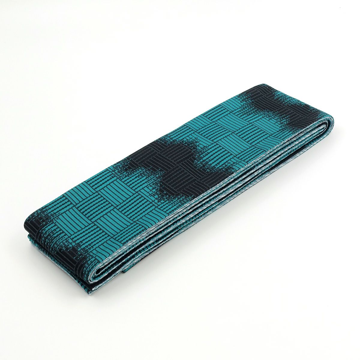 角帯 桐生織 青