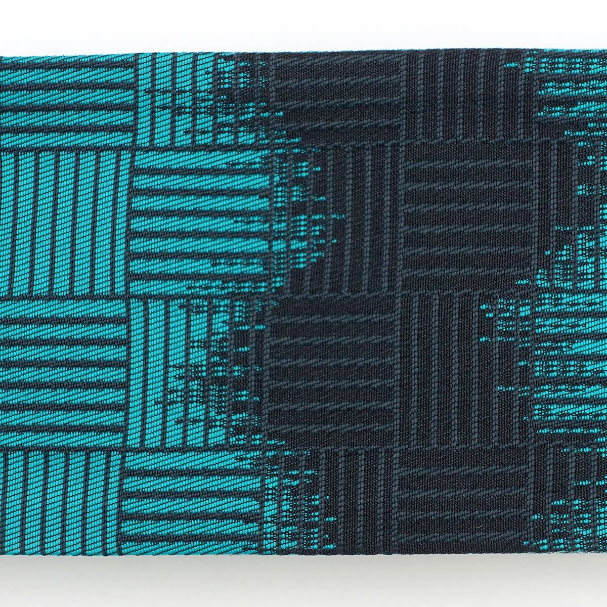 角帯 桐生織 青