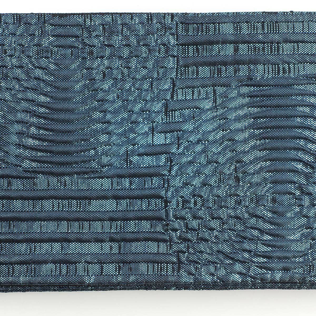 角帯 桐生織 青