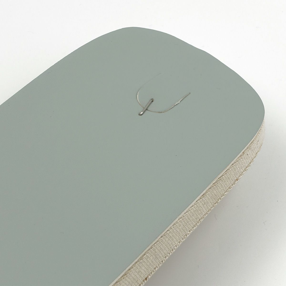 草履 亜麻 生成 茶鼻緒 L 25cm～26.5cm位まで対応