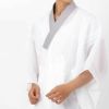 長襦袢 男物 洗える 夏用 駒絽 グレー衿 M&#12316;LL