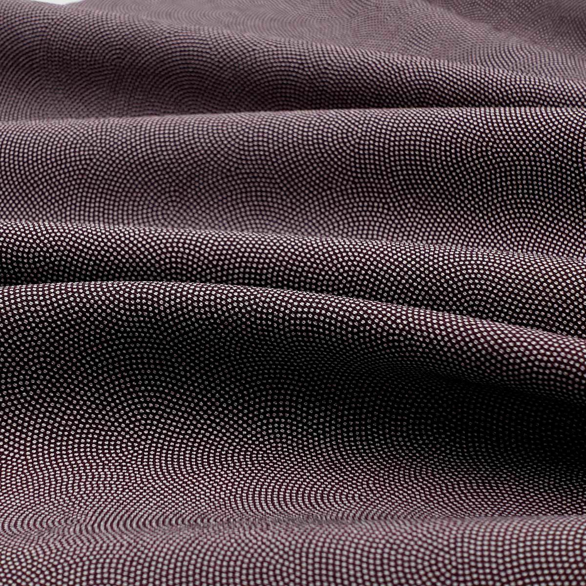 すぐに着られる男着物 単衣 江戸小紋 鮫小紋 紫 M～LL