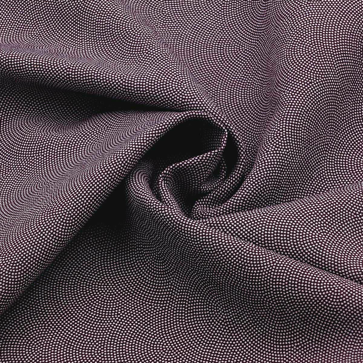 すぐに着られる男着物 単衣 江戸小紋 鮫小紋 紫 S