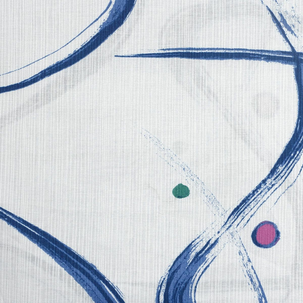 メンズ浴衣 古典柄 墨流し ブルーグレー