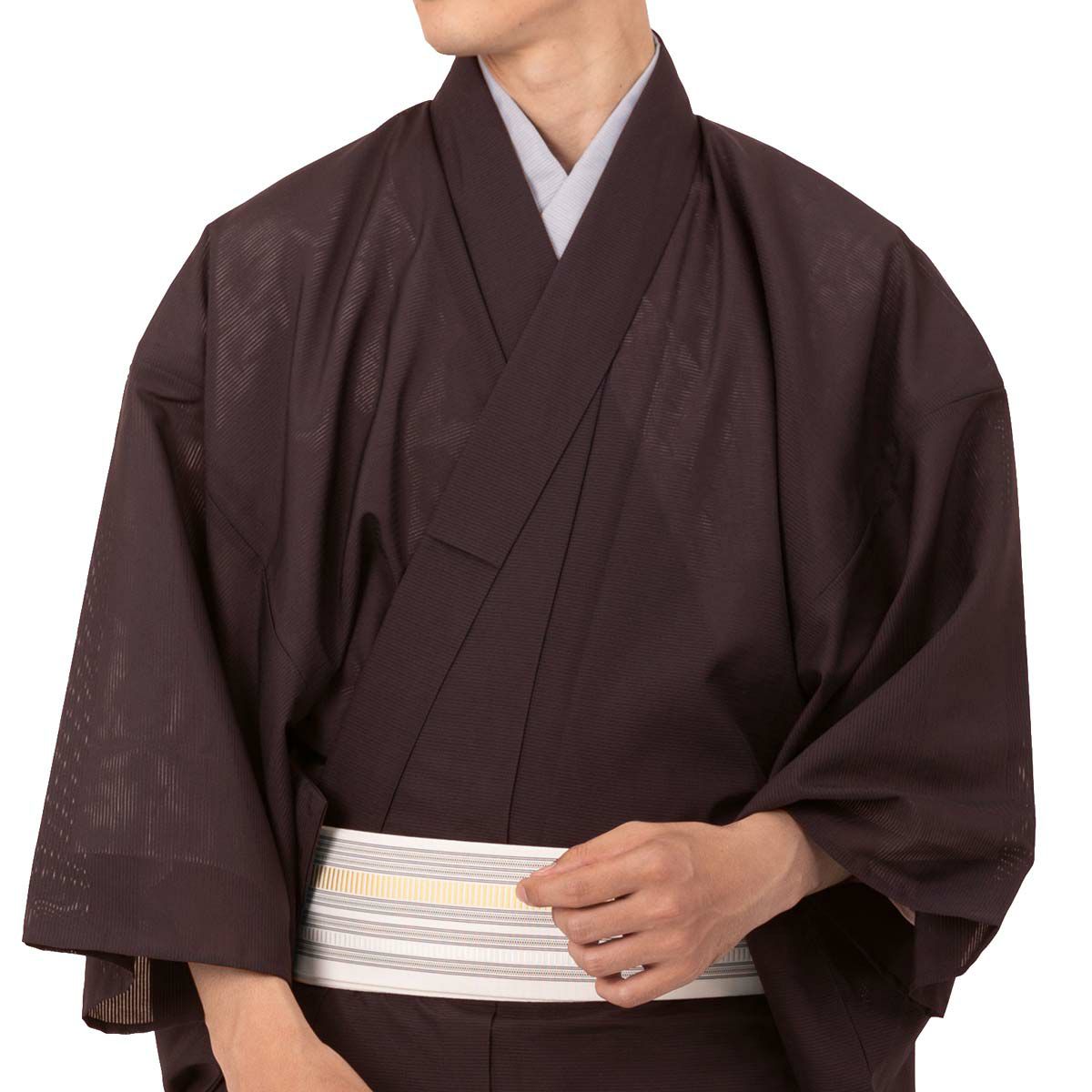 色紋付 東レシルック 薄物 駒絽