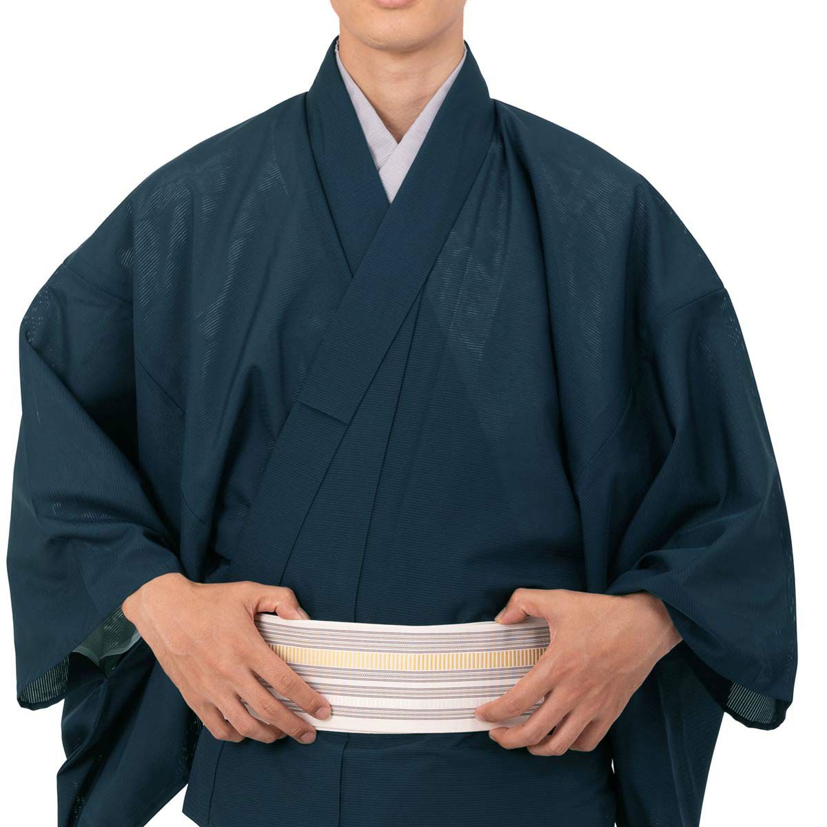 色紋付 東レシルック 薄物 駒絽