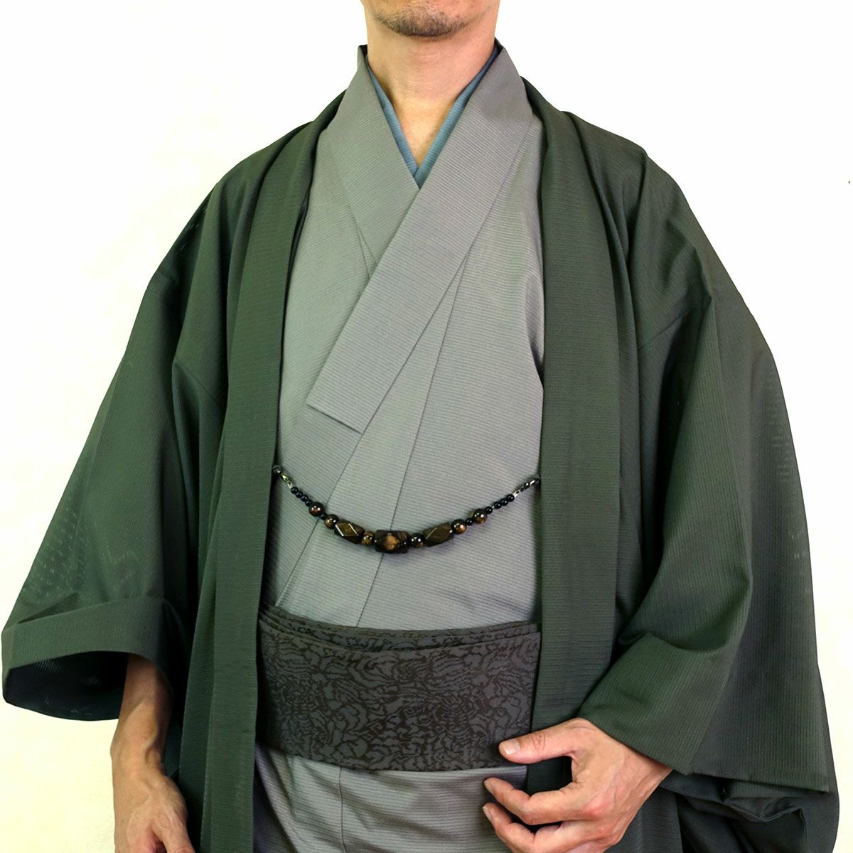 色紋付 東レシルック 薄物 駒絽