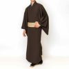 色紋付 東レシルック ちりめん 洗える着物