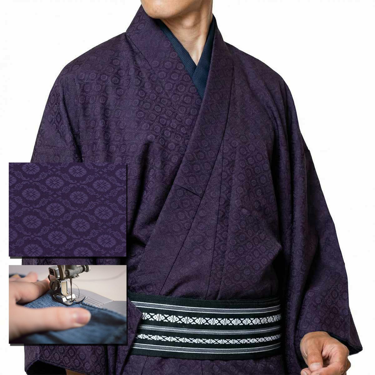 仕立てオーダー浴衣 夏着物 小千谷縮 本麻 薄黄緑 | 男着物の加藤商店