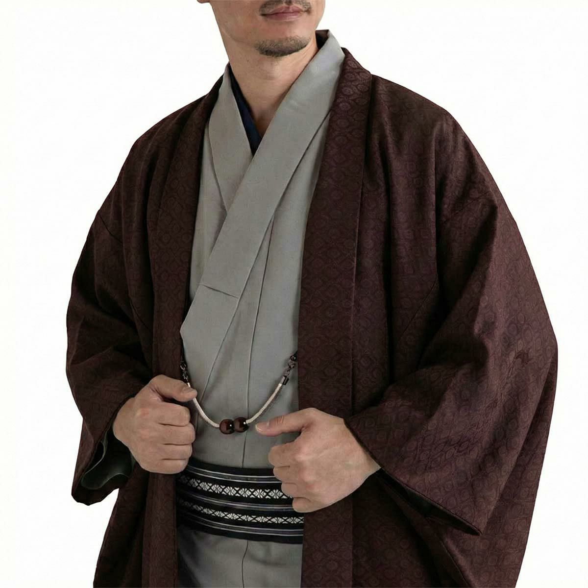 男性着物,洗える着物