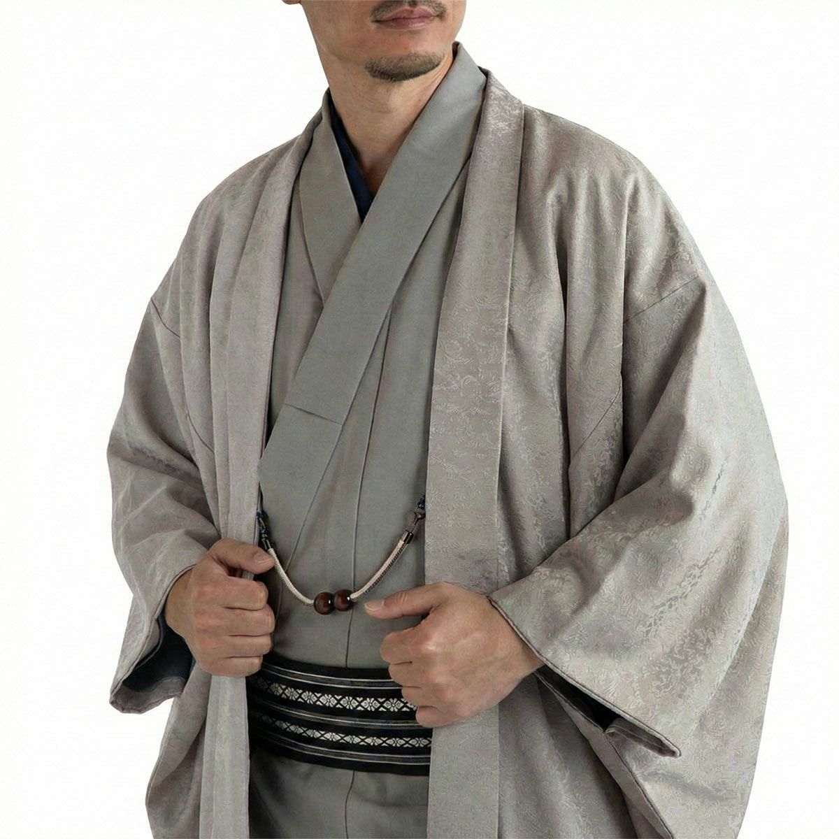 男性着物,洗える着物