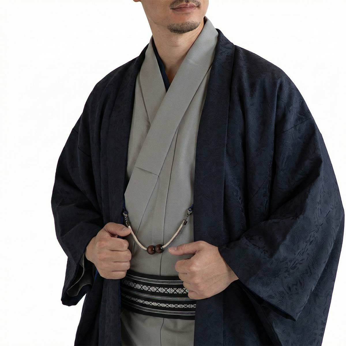 男性着物,洗える着物