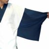 大きい半襦袢 洗える 紺