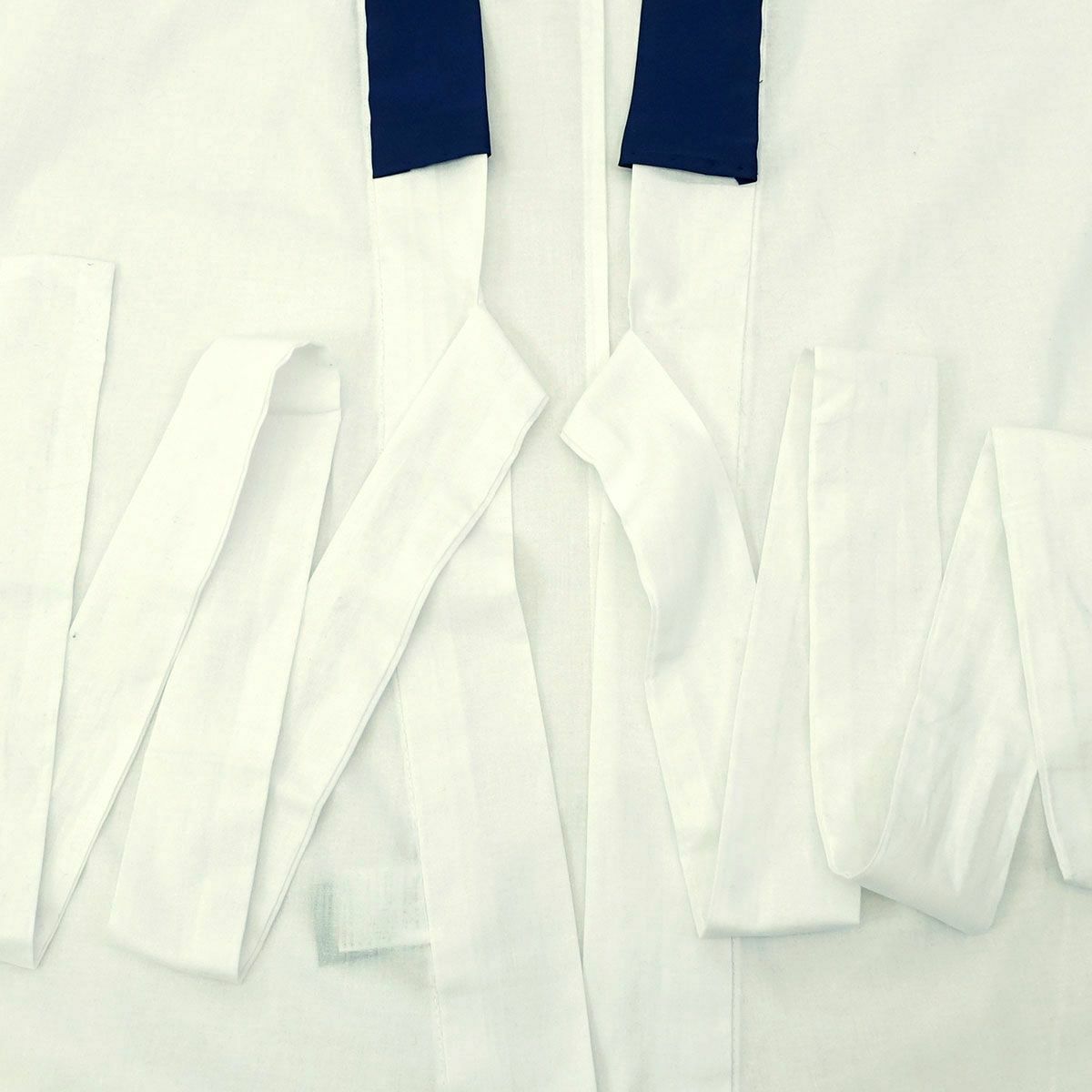 大きい半襦袢 洗える 紺