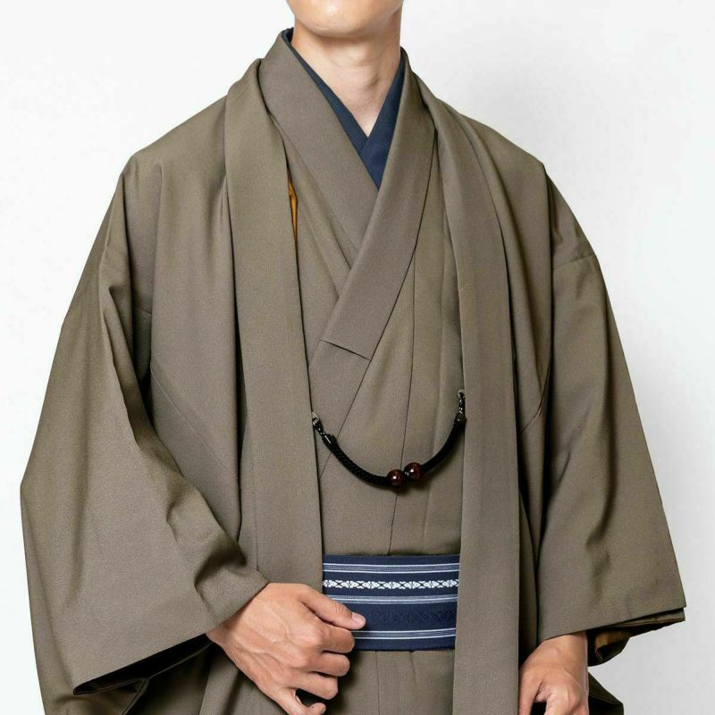 男羽織 洗える 袷