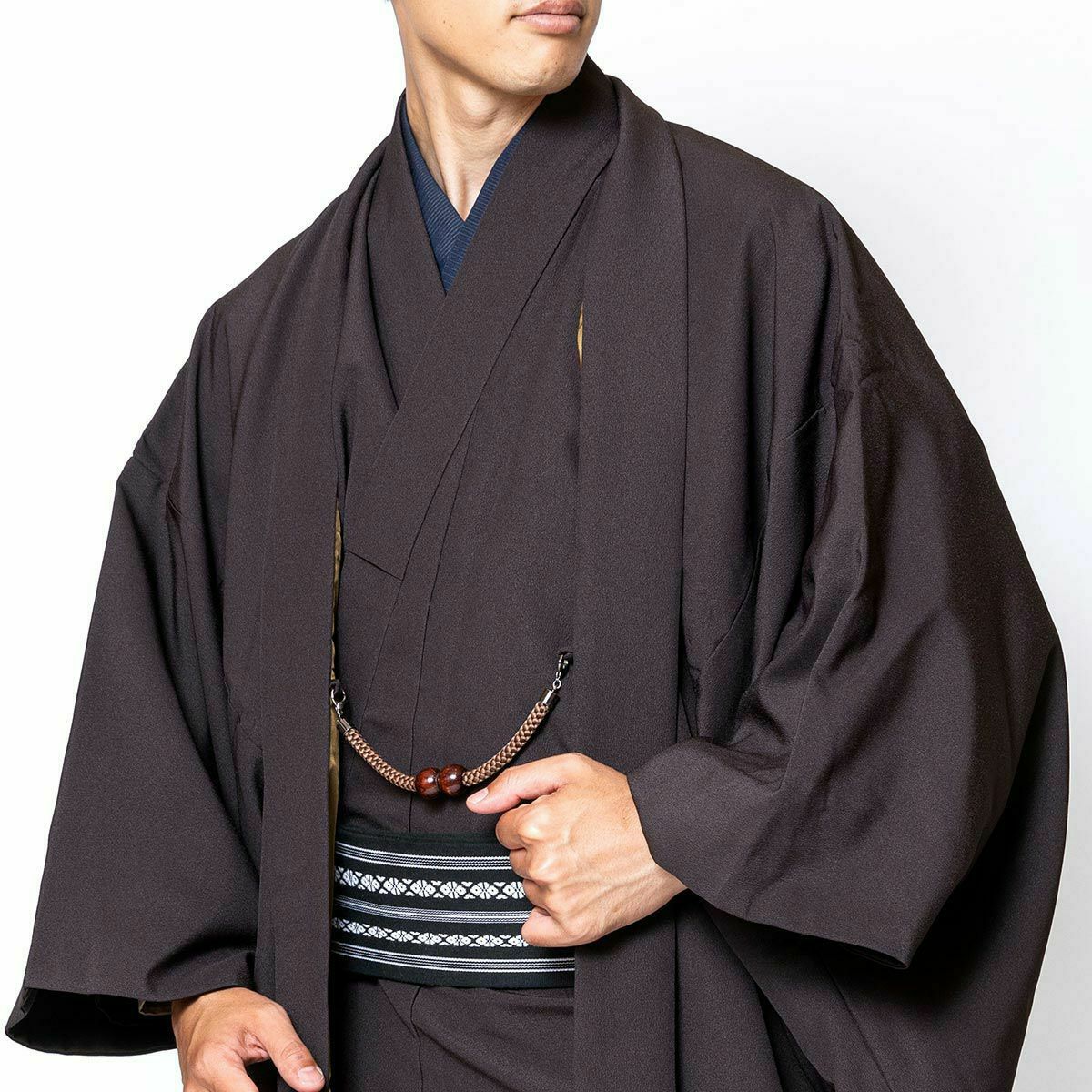 男羽織 洗える 袷