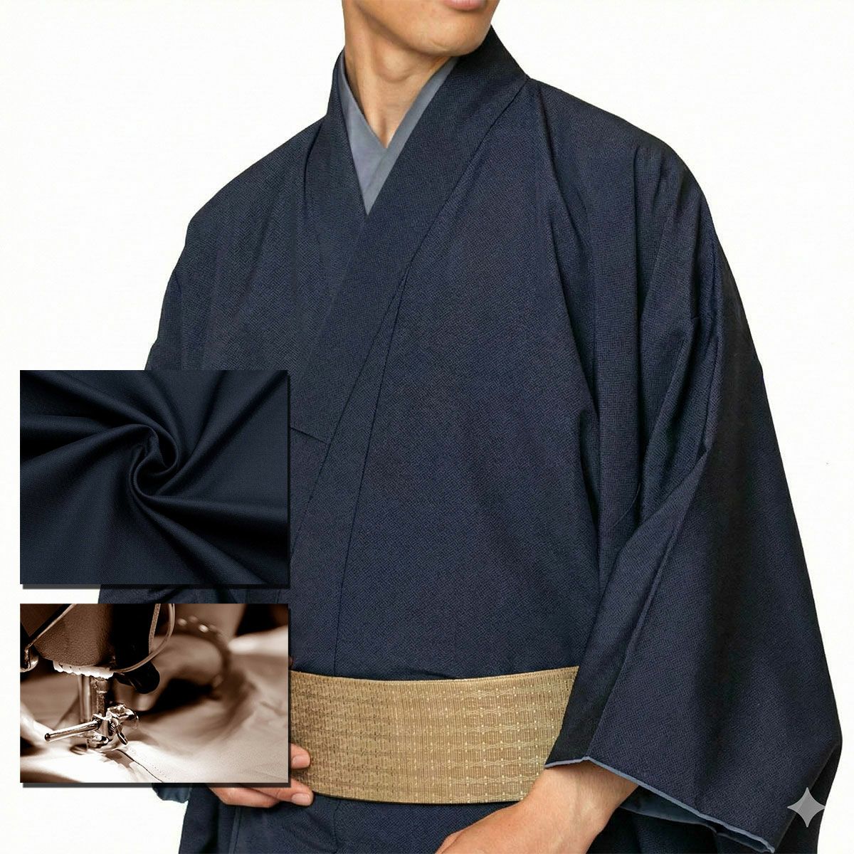 仕立てオーダー長襦袢 洗える 駒絽 | 男着物の加藤商店《公式》