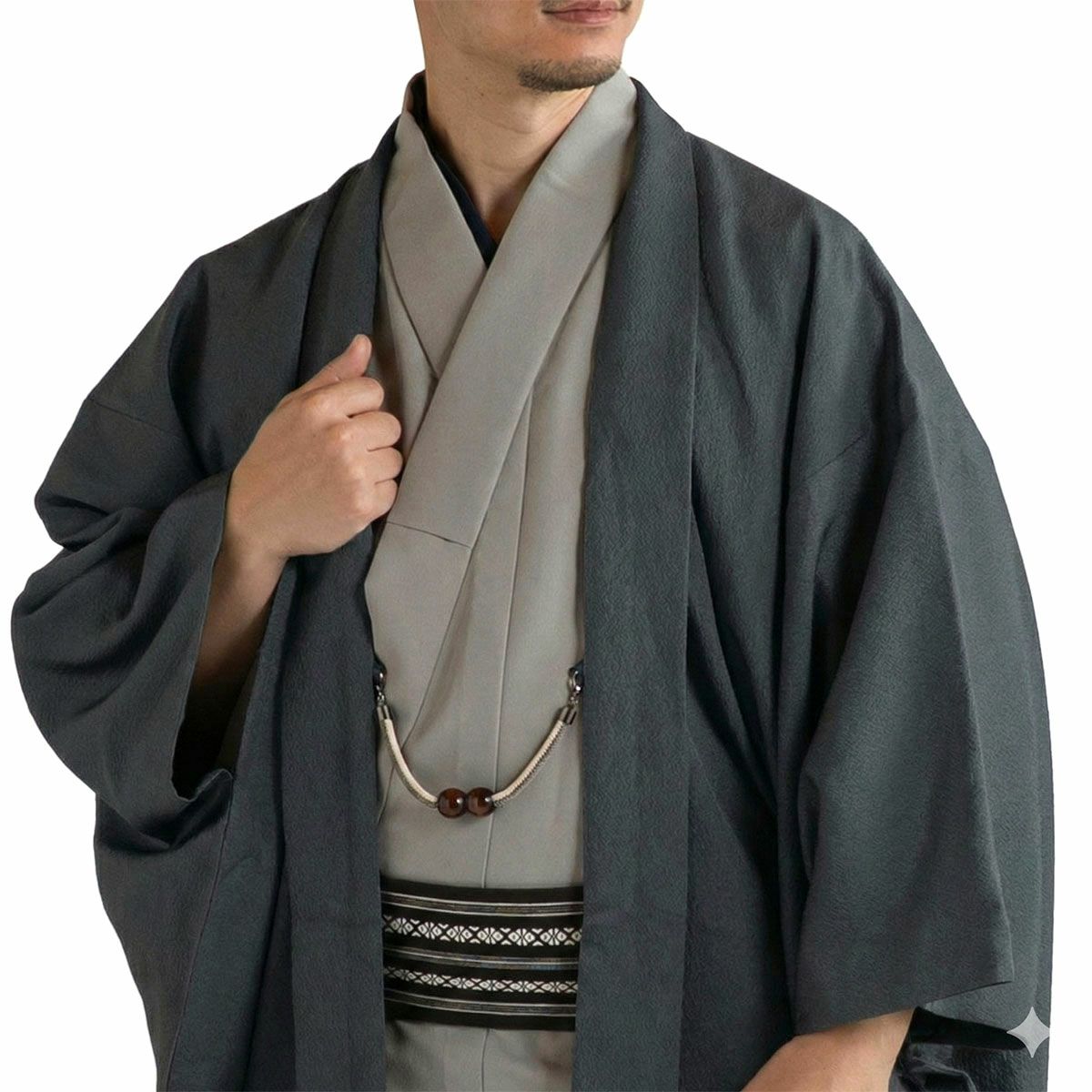 男性着物 正絹 お召