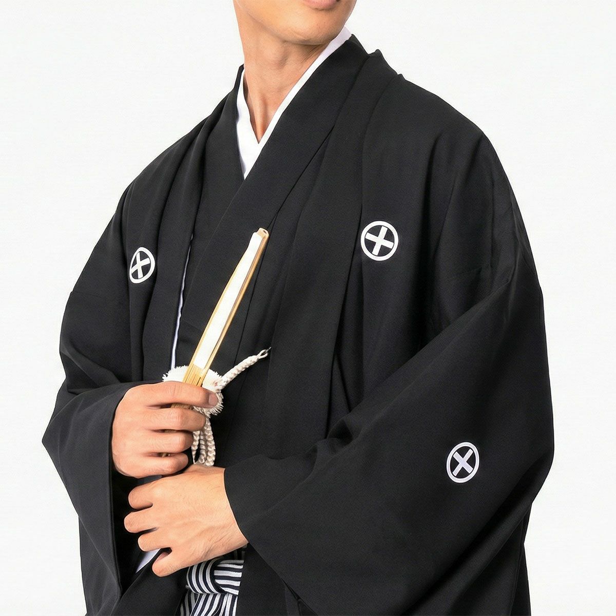 黒紋付の羽織