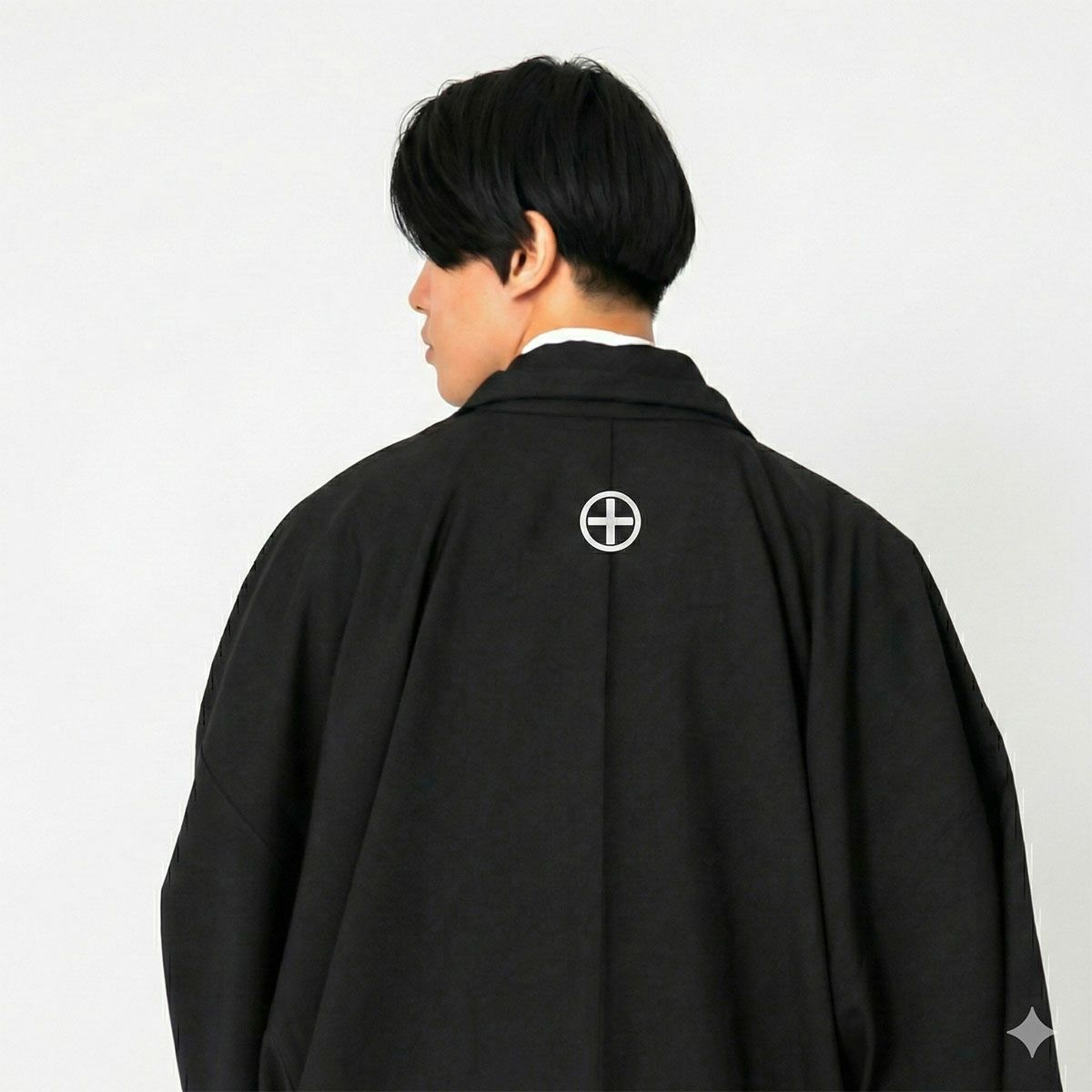 黒紋付の羽織